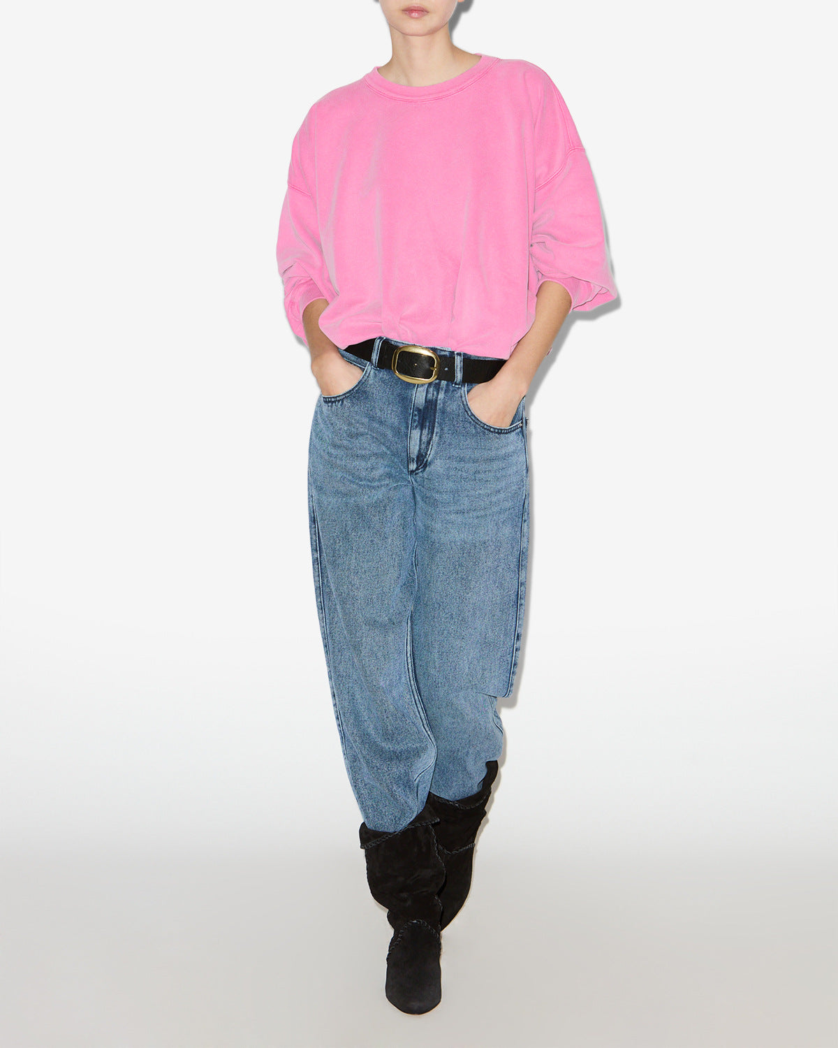 Sweatshirt sauria  Woman Pink lavender 3