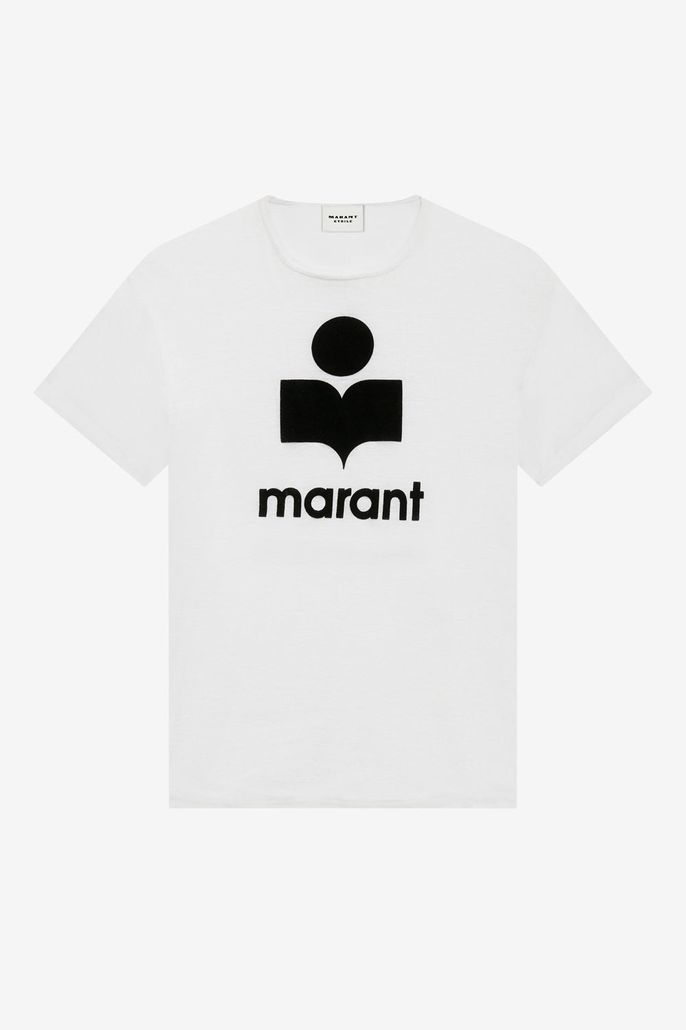 T-shirt zewel mit kurzen ärmeln und logo - Weiß - Woman - 1
