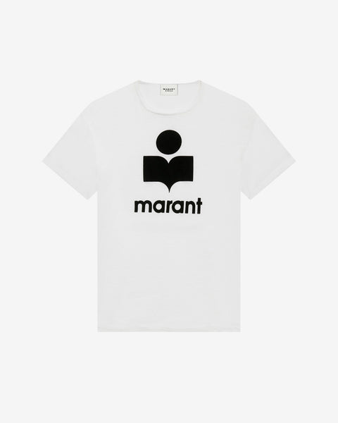 ★Isabel Marant★ Zapper Short Sleeve T-Shirt White TS0047HA Isabel Marant Zafferh Tee-Shirt, Size Medium TS0047HA-B1N19H