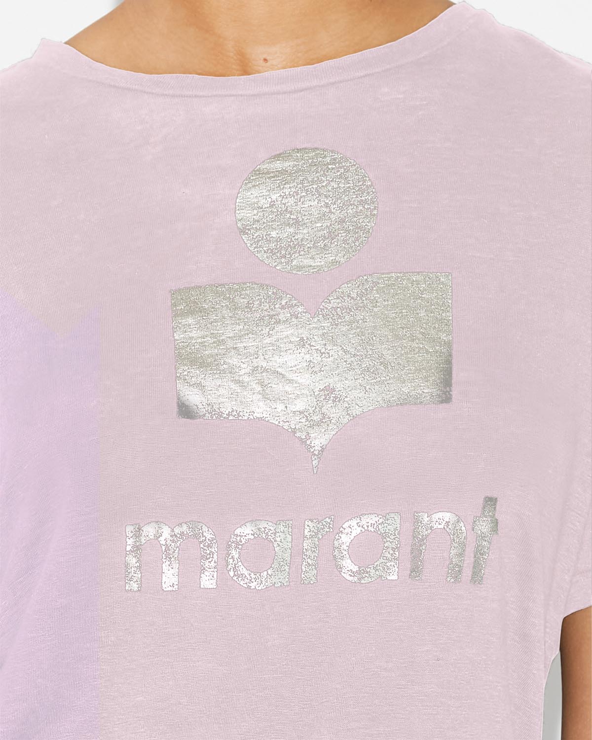 Zewel logo t-shirt Woman Pearl rose-silver 4
