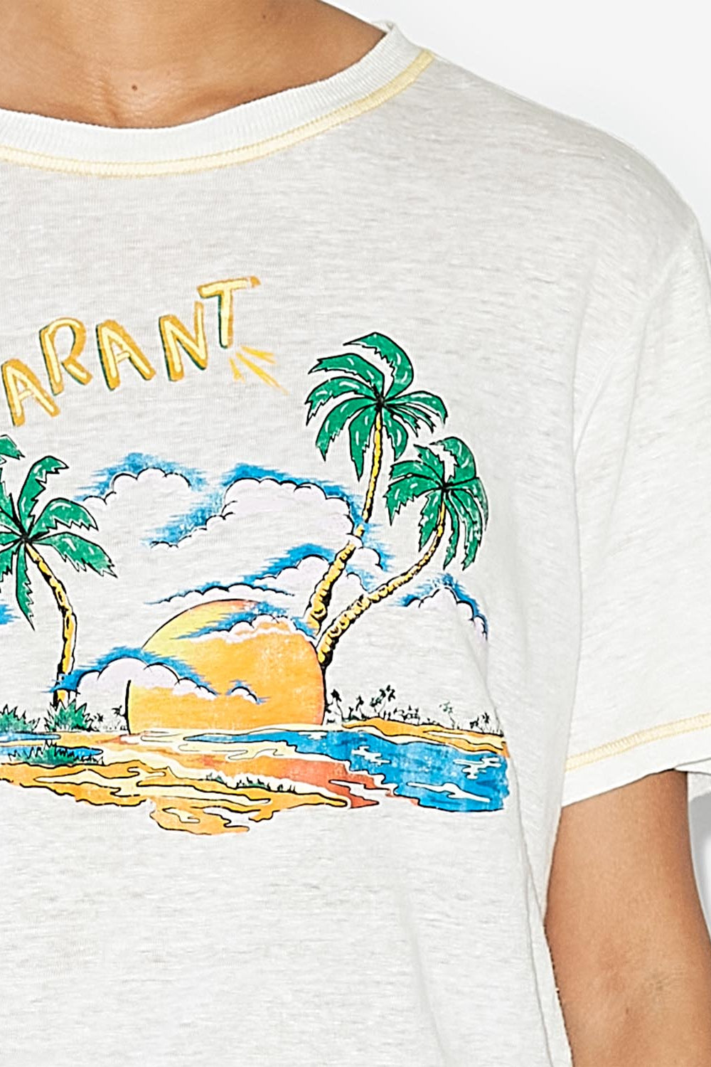 Camiseta con logotipo de manga corta zewel - Blanco - Woman - 3