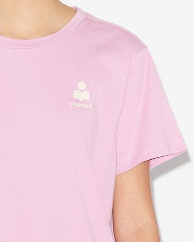 Aby logo tee-shirt - ピンク - Woman - 4
