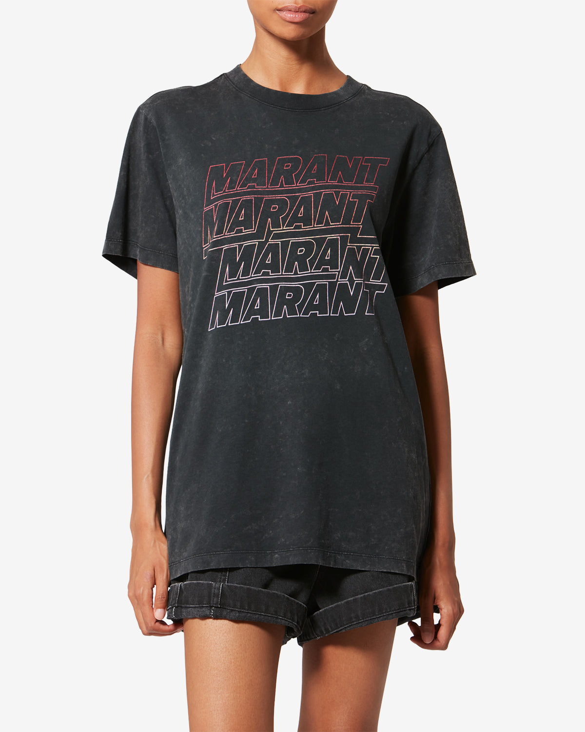 ZOELINE T-SHIRT Woman offblack | ISABEL MARANT Official online store