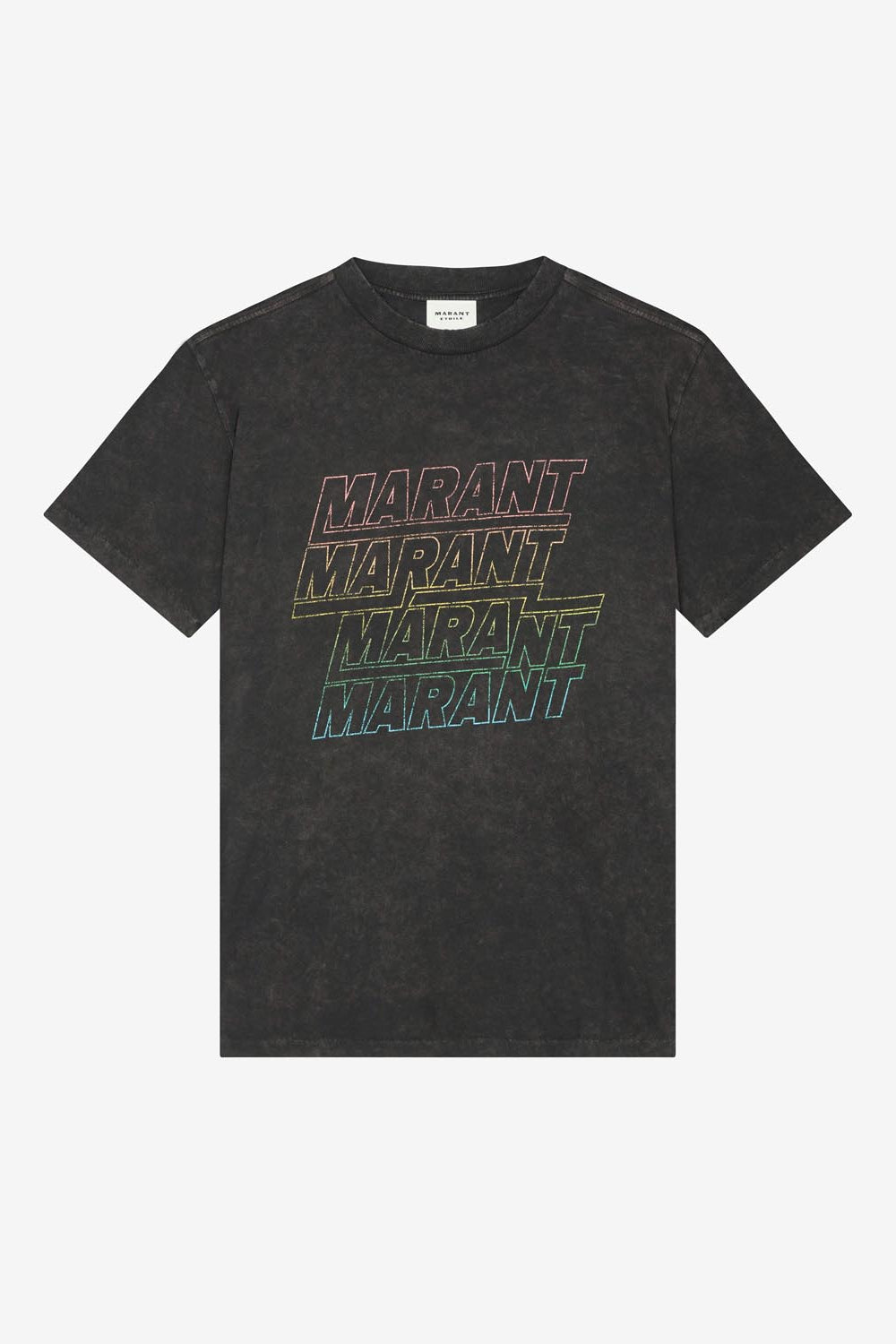 T-shirt zoeline - Noir délavé - Woman - 1