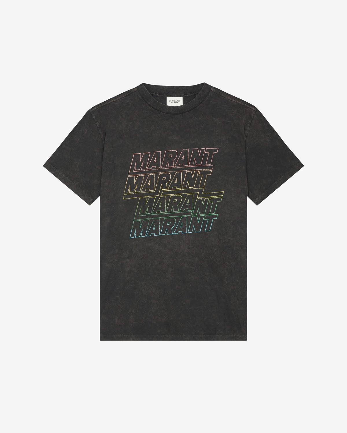 Zoeline t-shirt - Schwarz gewaschen - Woman - 5