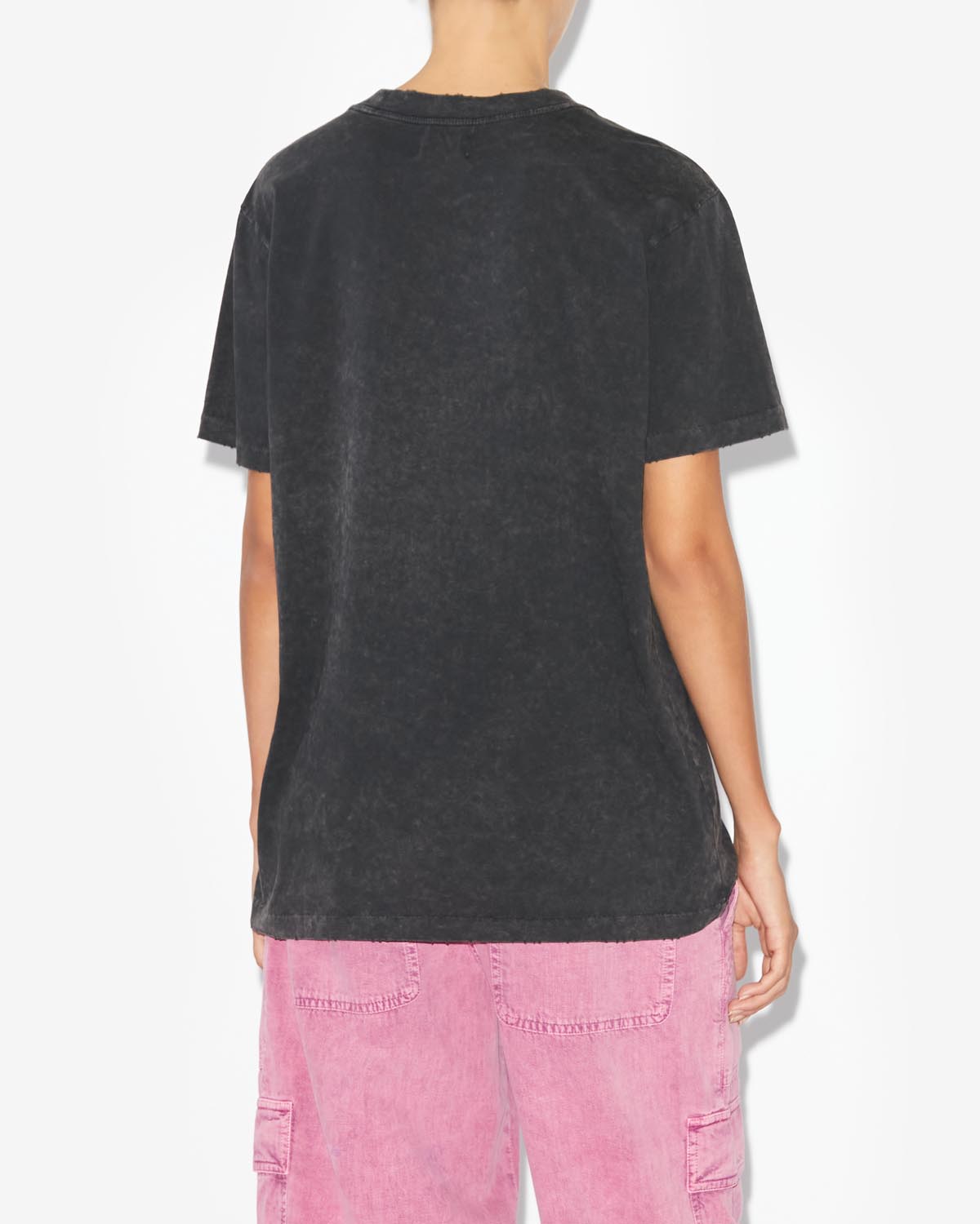 Zoeline t-shirt - Schwarz gewaschen - Woman - 4