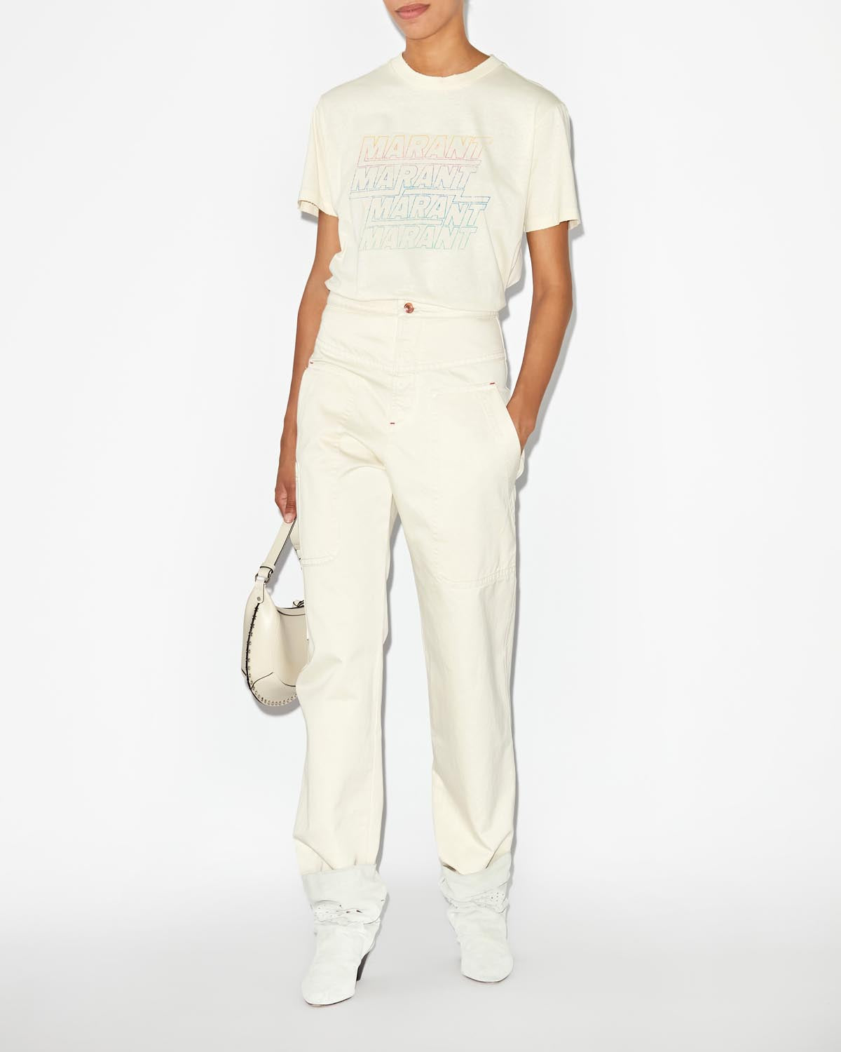 T-shirt zoeline - Écru - Woman - 1