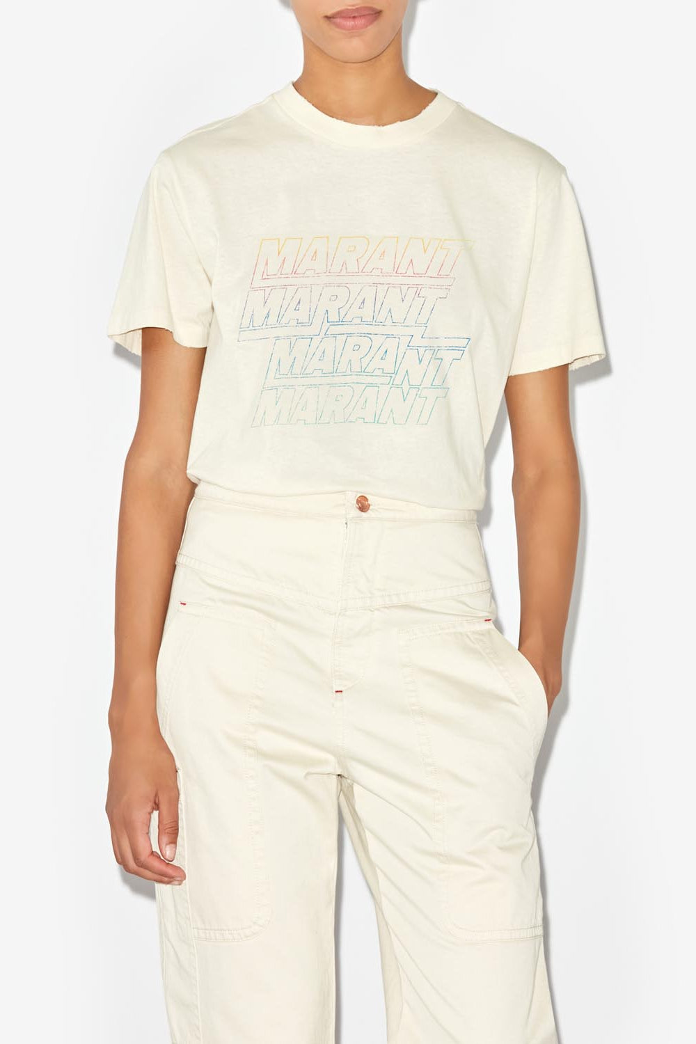 T-shirt zoeline - Écru - Woman - 4