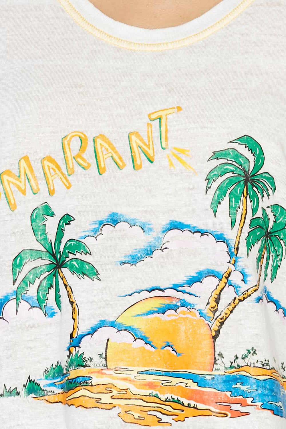 Arielle linen tank top - Blanco - Woman - 3