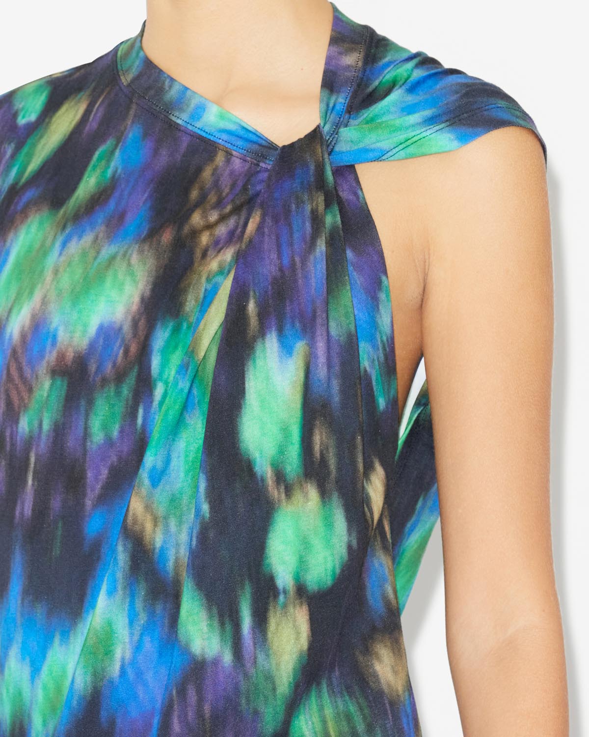 Nayda shirt - Blue-green - Woman - 2