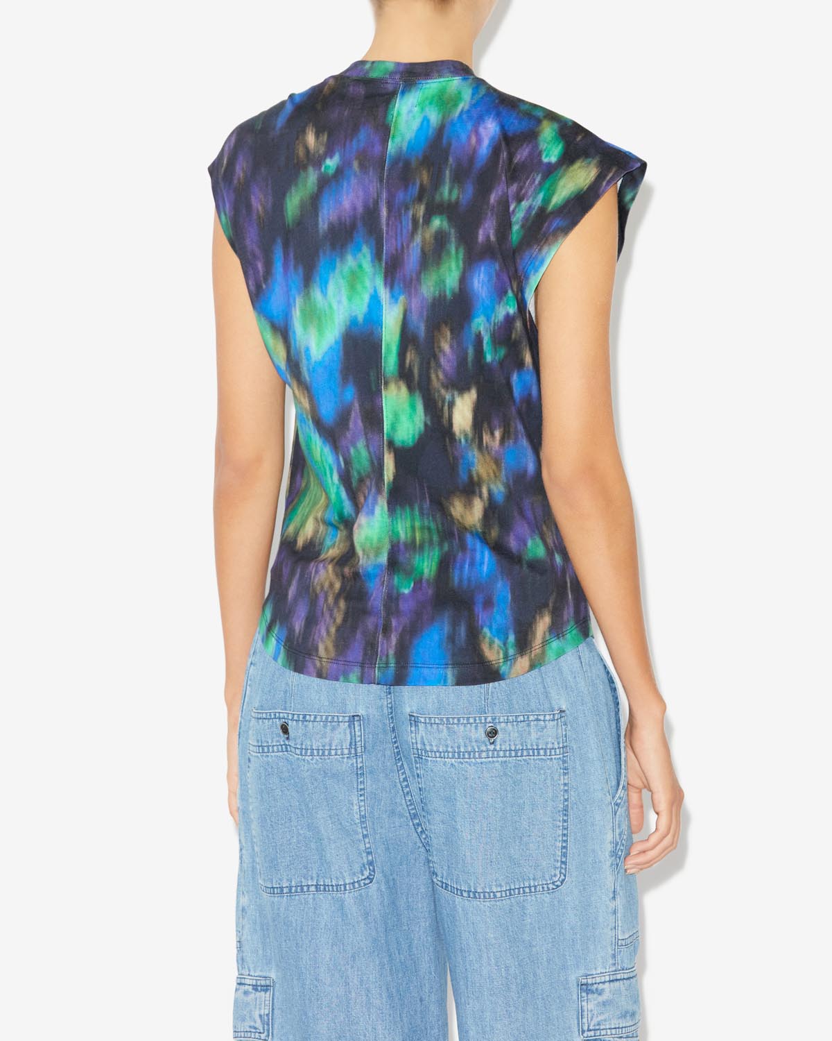 Nayda shirt - Blue-green - Woman - 4