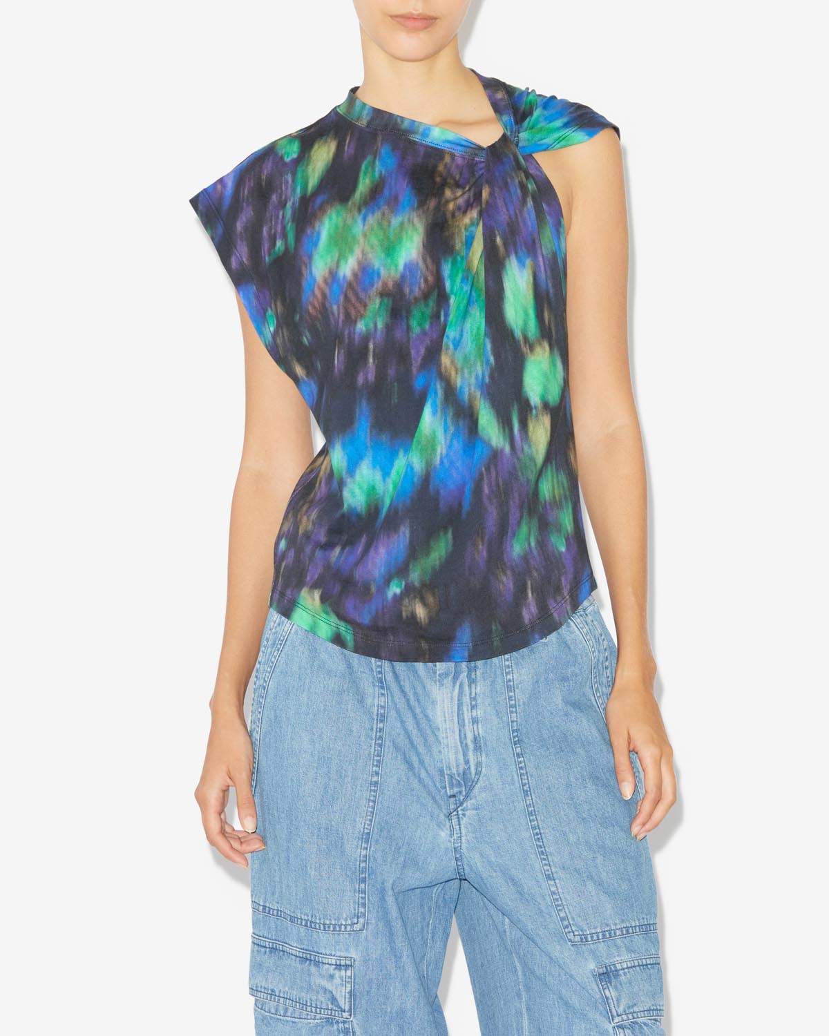 Nayda shirt - Blue-green - Woman - 3