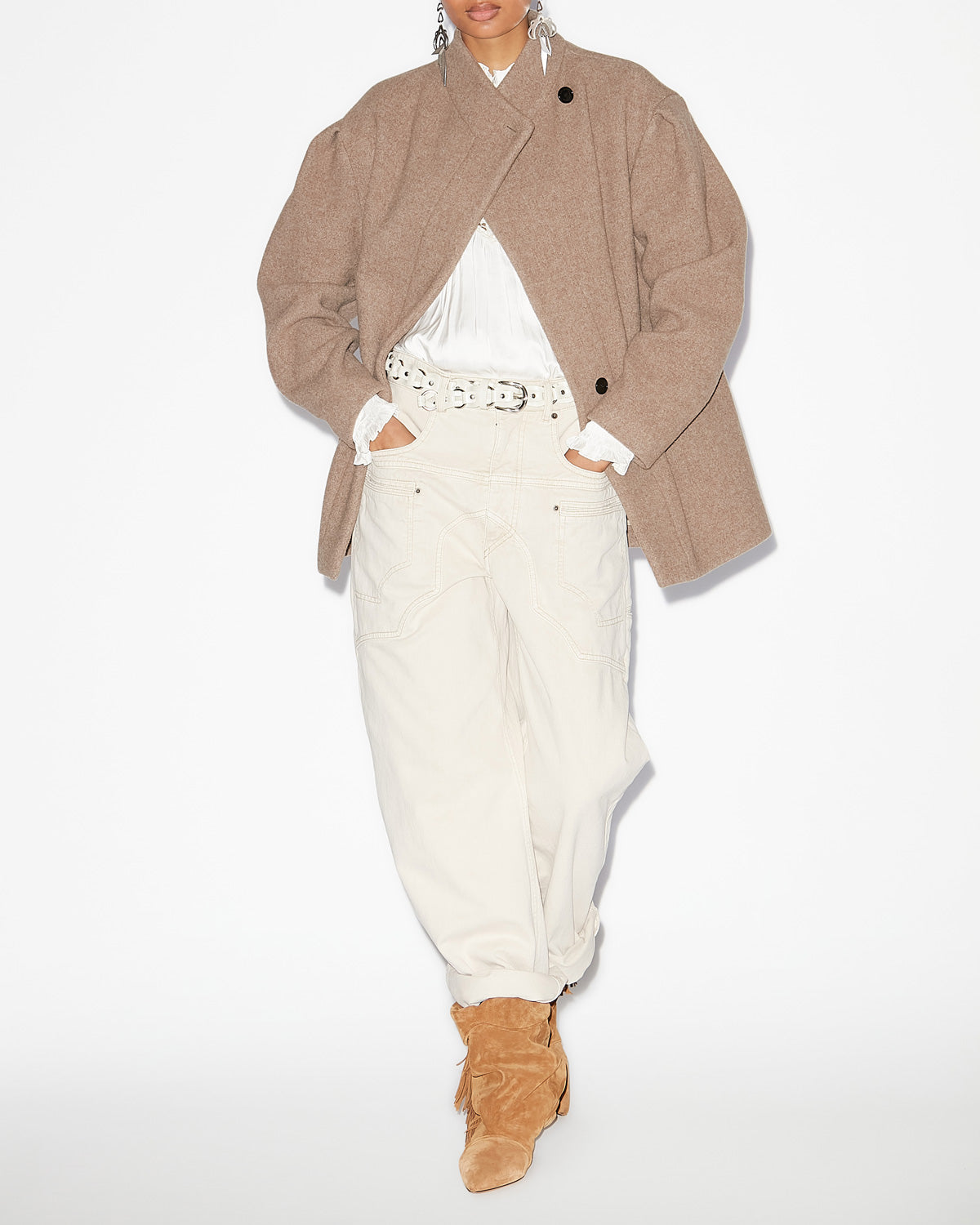 Jabadi jacket Woman Taupe 4