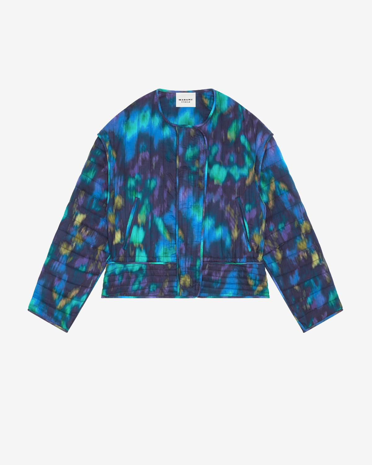 Gelio quilted jacket - Blue-green - Woman - 1