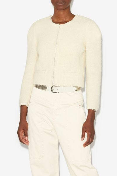 Pully jacket - Ecru - Woman - 4