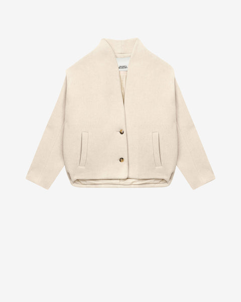 DROGO JACKET Woman ecru | ISABEL MARANT Official online store