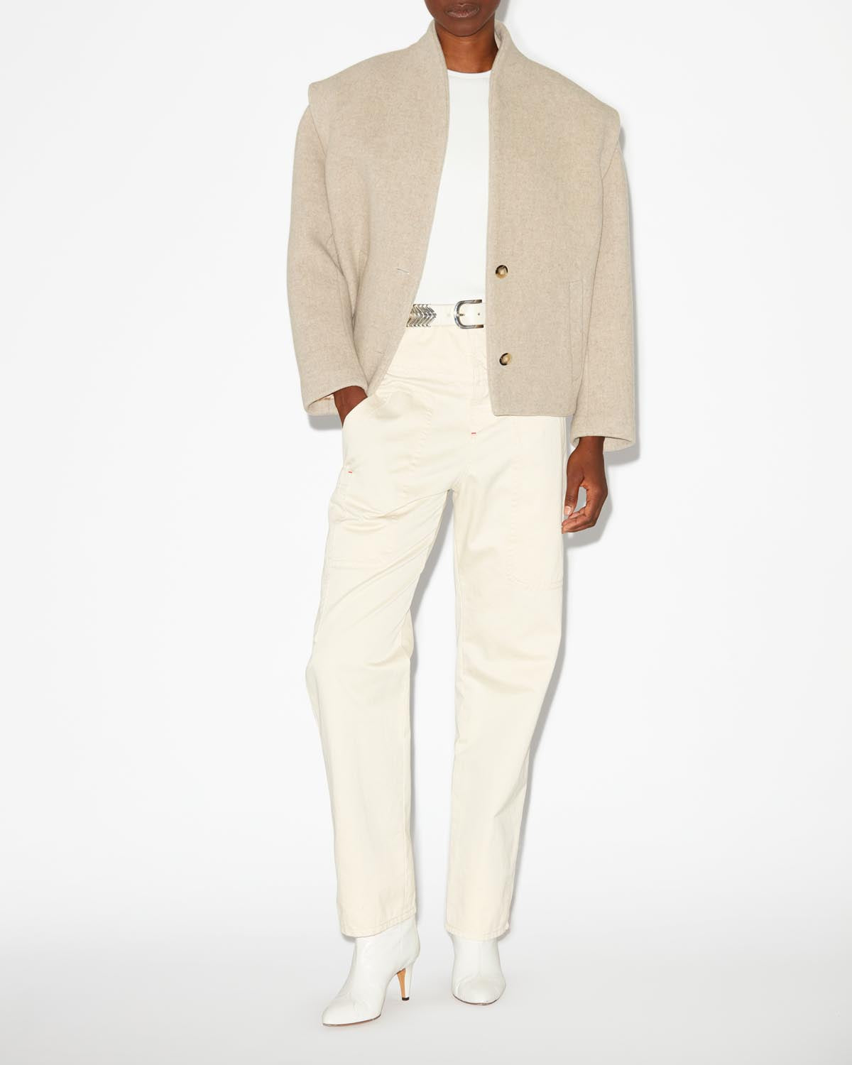 Drogo jacket - Sand - Woman - 1