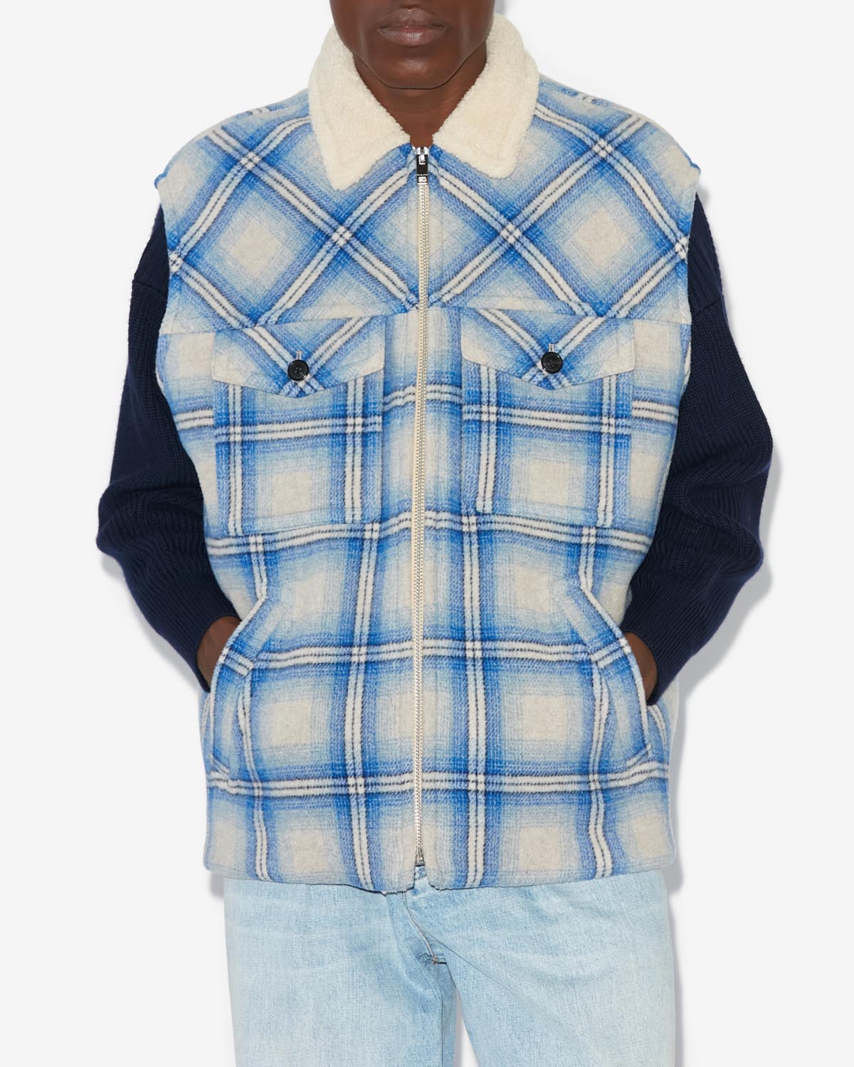 Kiran giacca - Blu - Man - 3