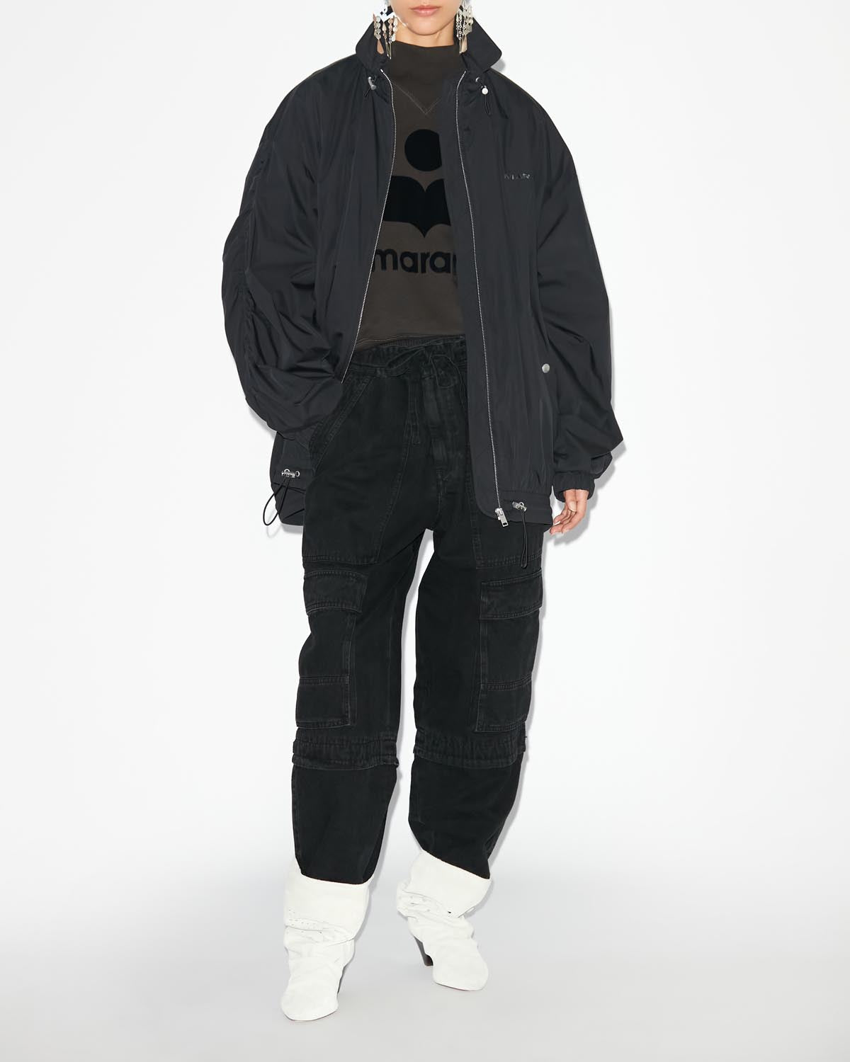 Buster jacket - Black - Woman - 1