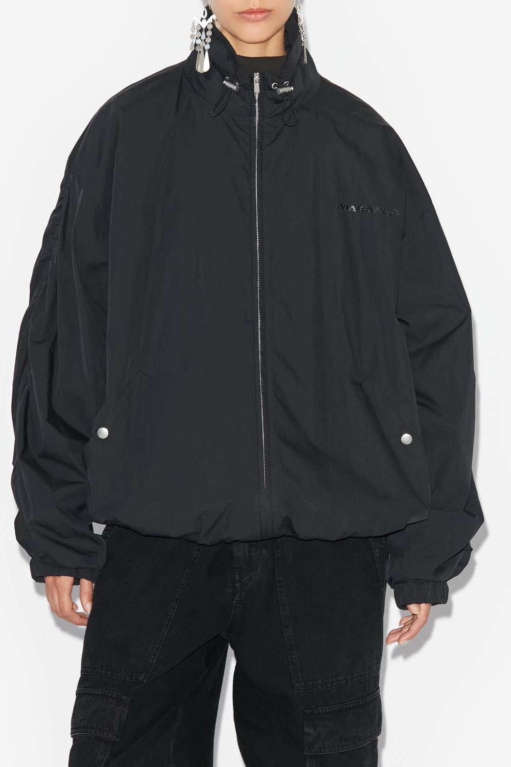 Buster jacket - Black - Woman - 4