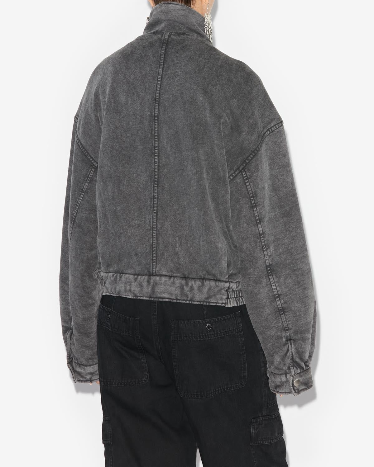 Veste parveti - Noir délavé - Woman - 4