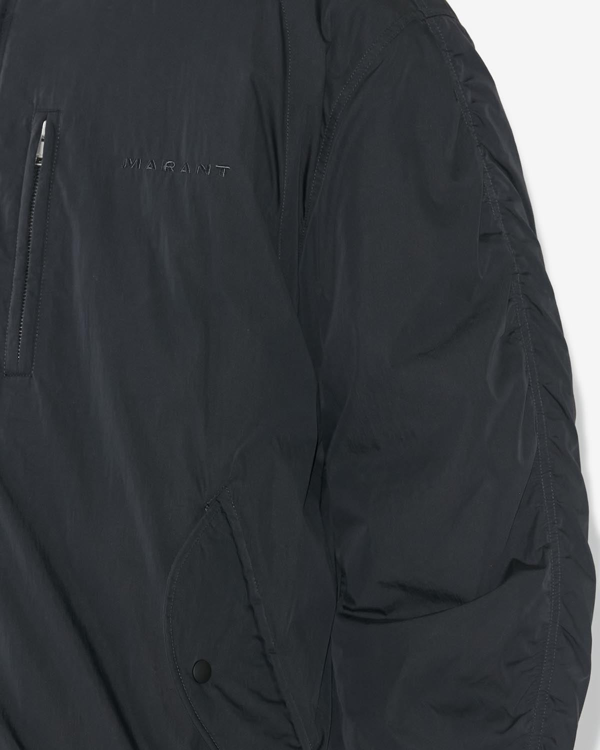 Bakya oversize bomber jacket Man Negro lavado 3