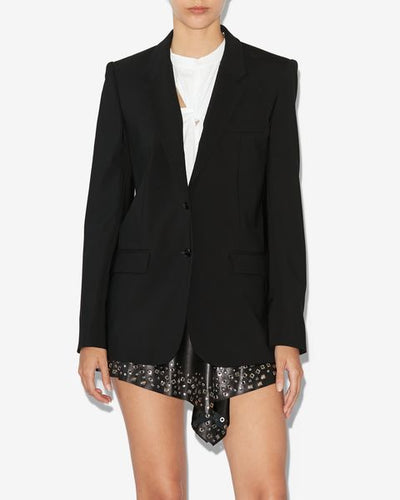 Lesandre jacket - 黒 - Woman - 3