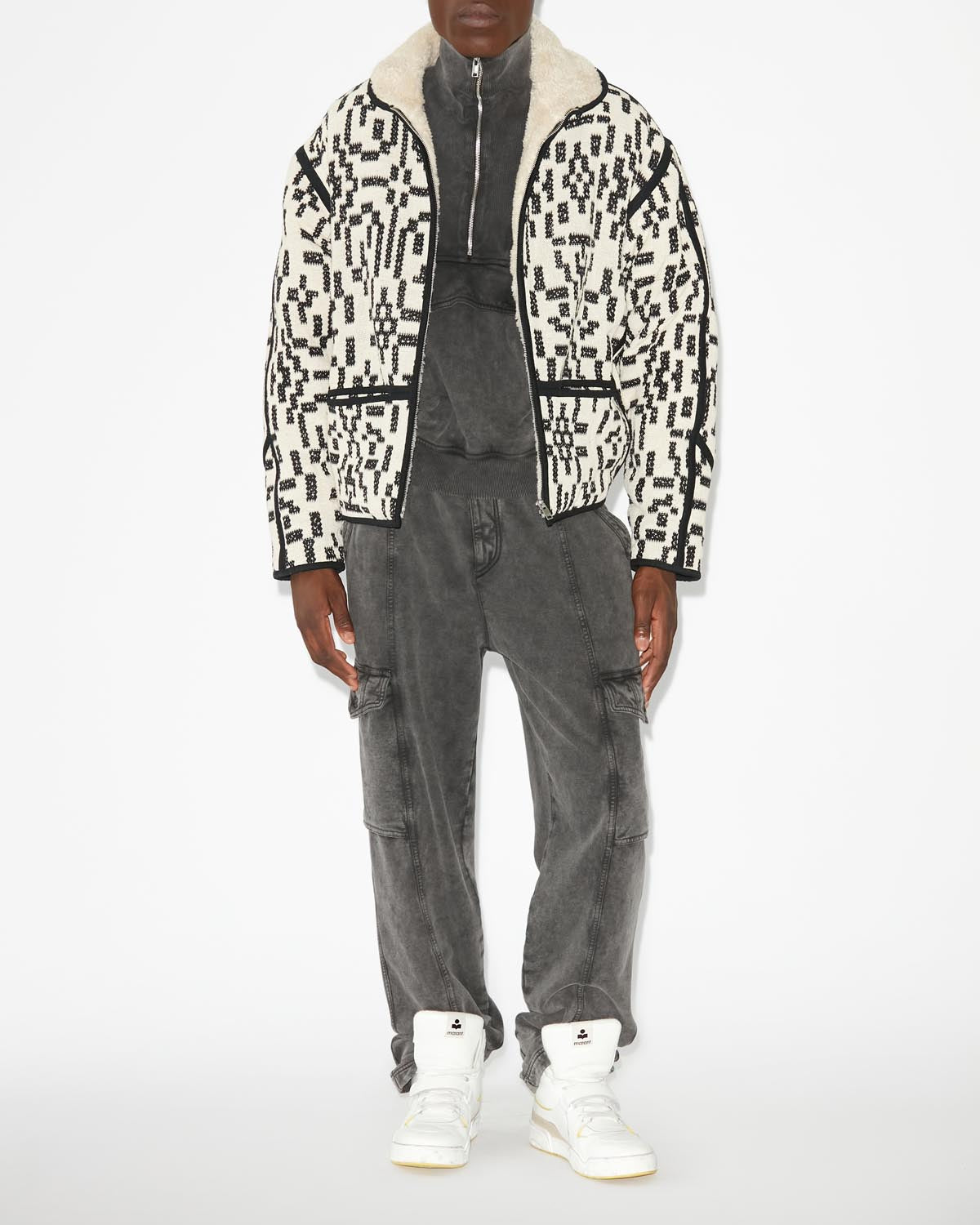 Nelkis giacca - Nero - Man - 1