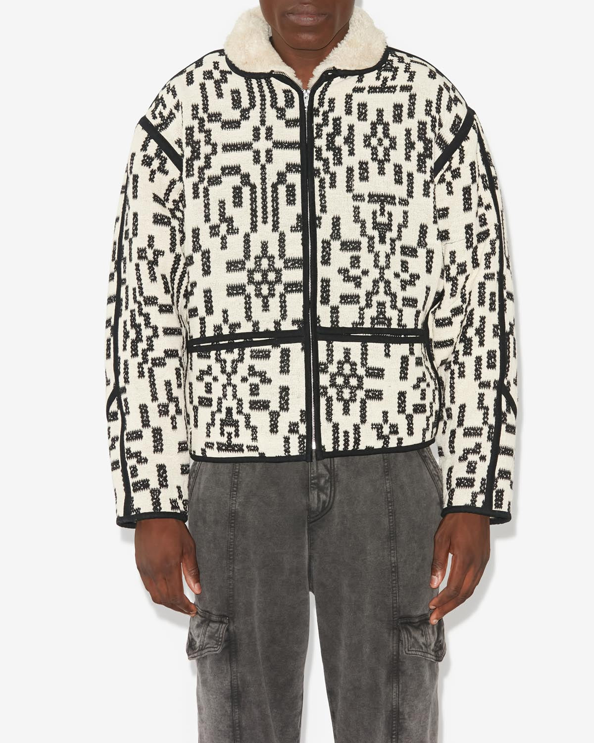 Nelkis giacca - Nero - Man - 3