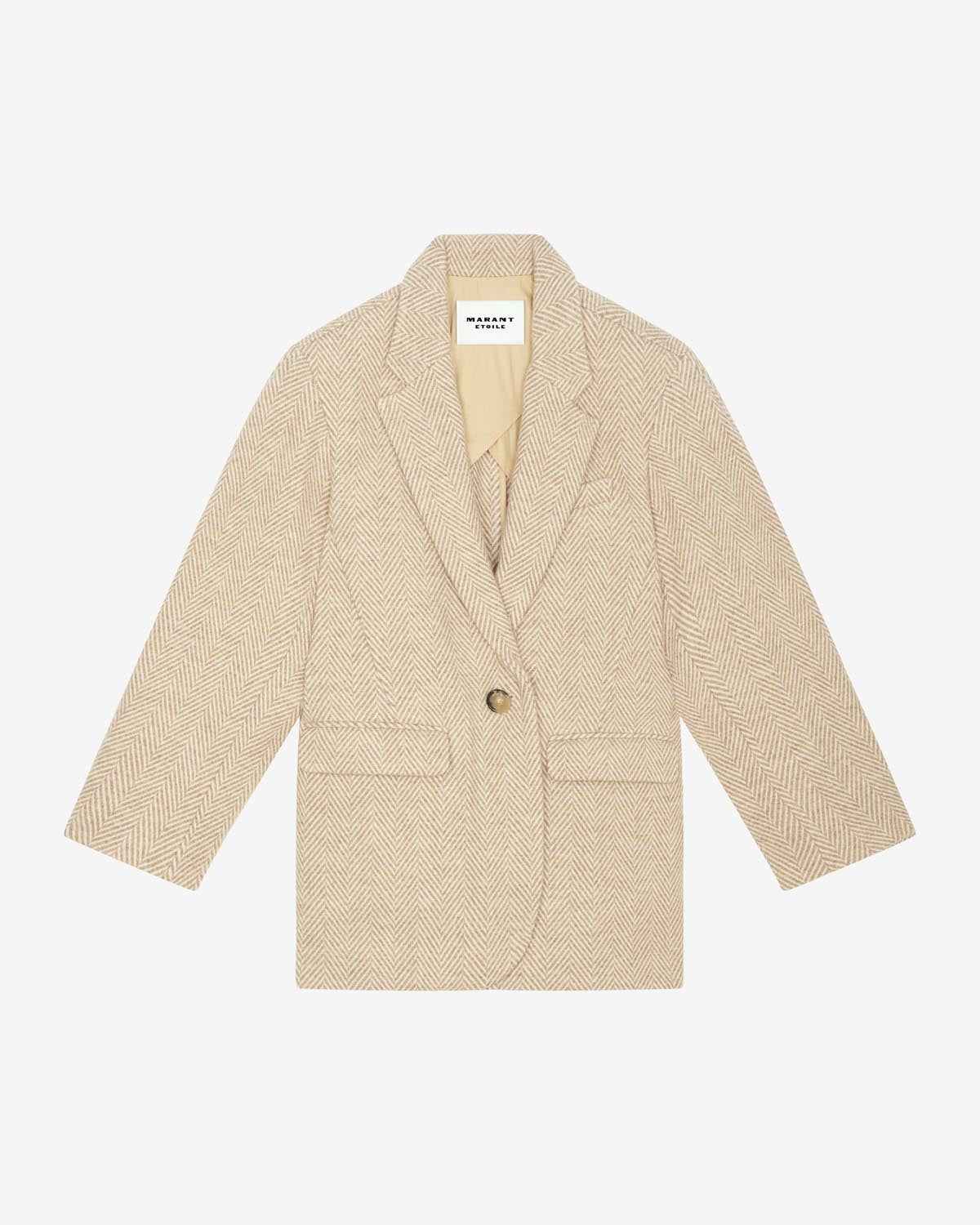 Giacca in lana grafica adilinko - Toffee - Woman - 5