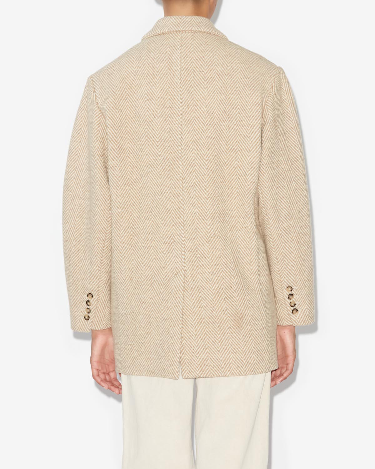 Giacca in lana grafica adilinko - Toffee - Woman - 4