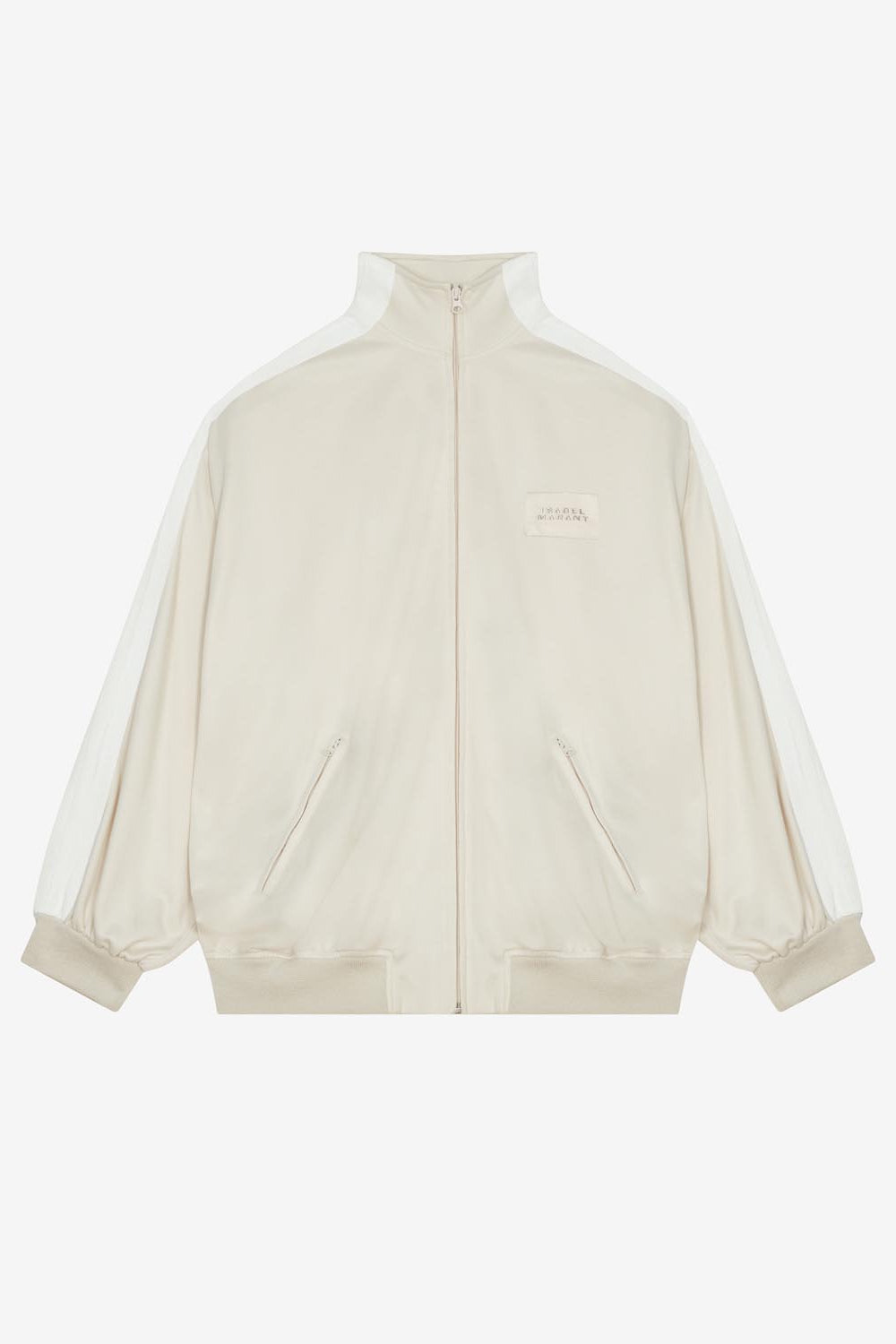 Rejane drop-shoulder jacket - Ecru - Woman - 1