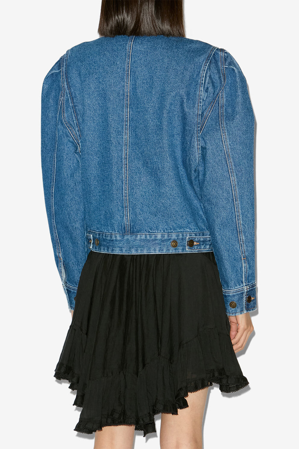 Workwear-jacke nolinea aus denim - Blau - Woman - 5