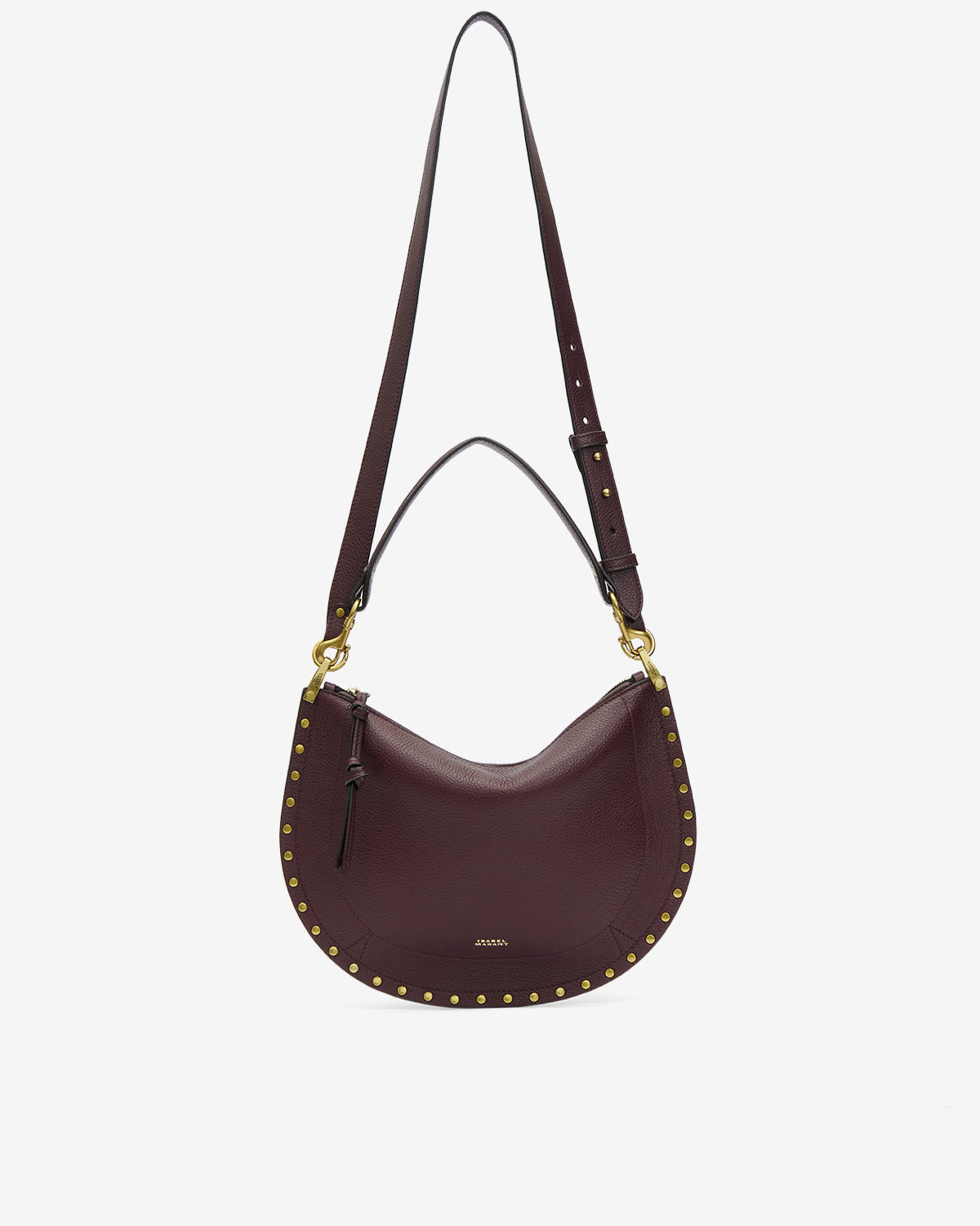 Oskan soft zip bag Woman Burgundy 4