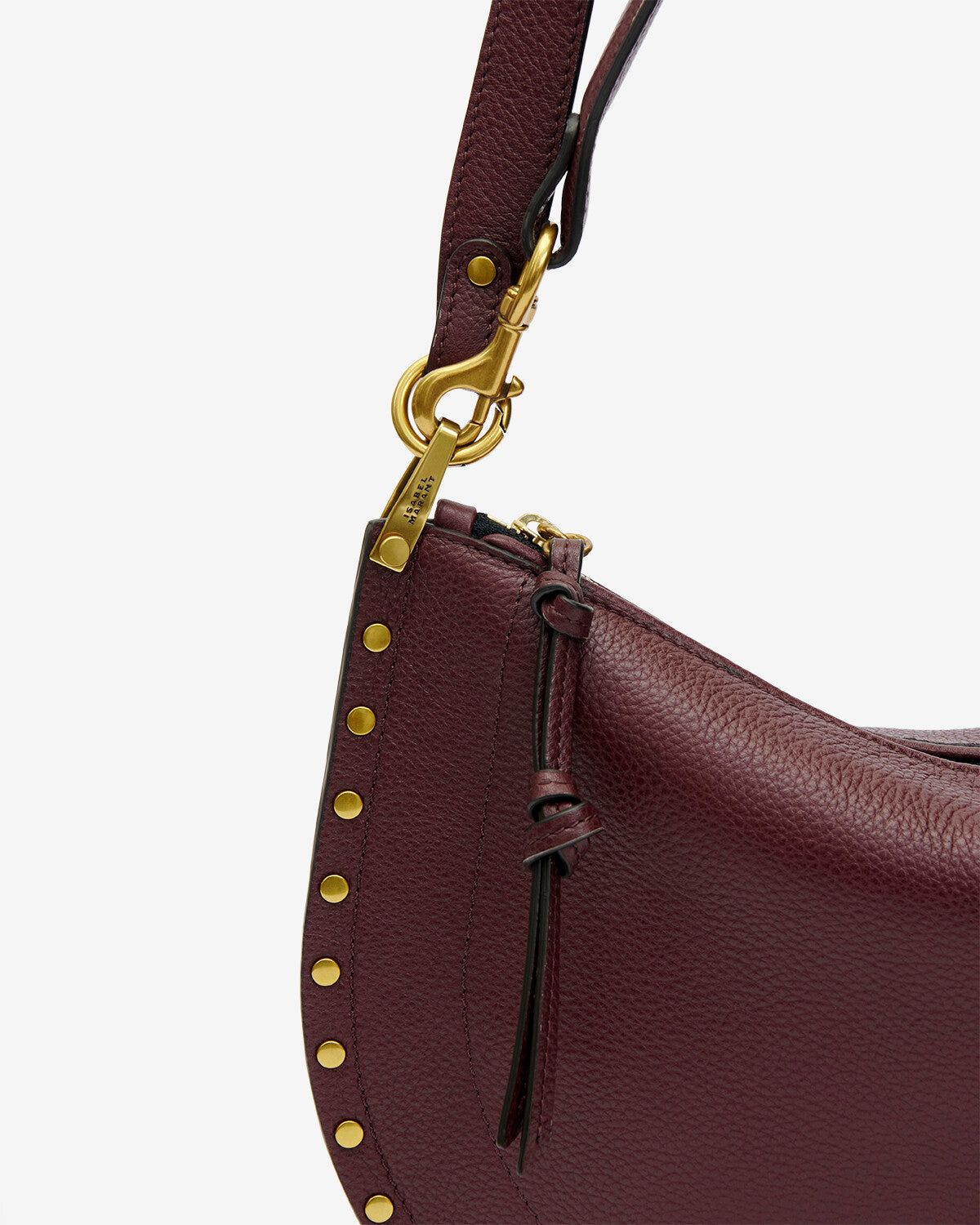Oskan soft zip bag Woman Burgundy 5