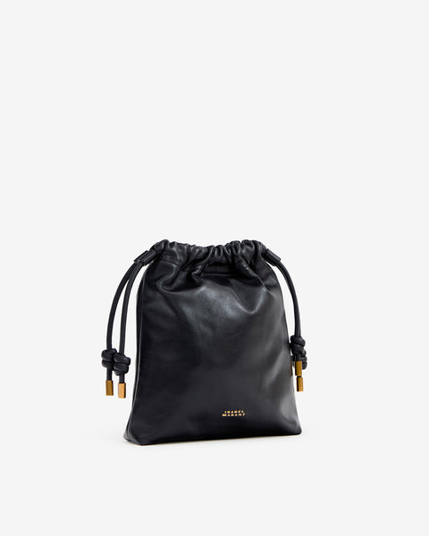 Silven Mini leather bag Woman black | ISABEL MARANT Official