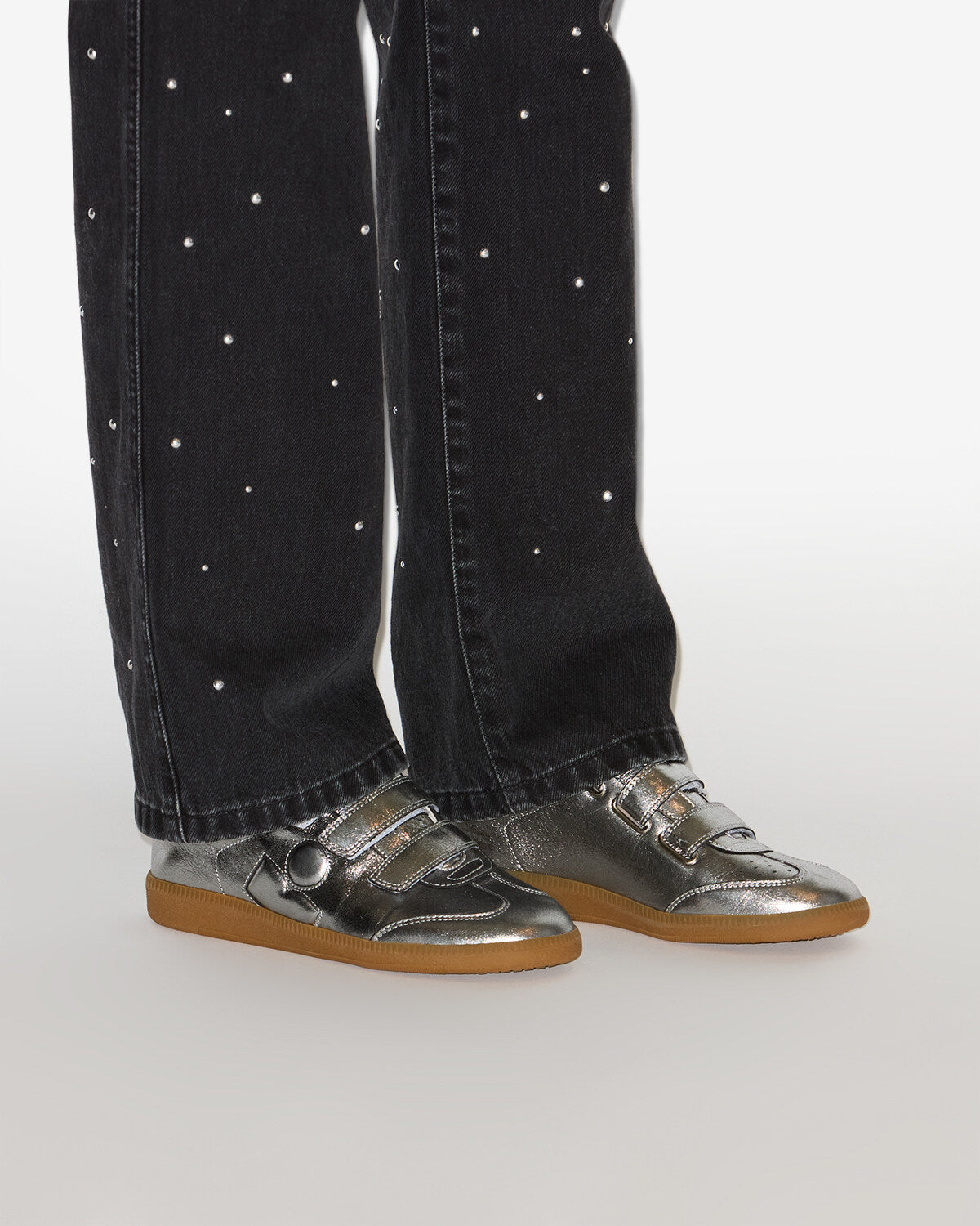 Sneaker beth Woman Gun metal 2