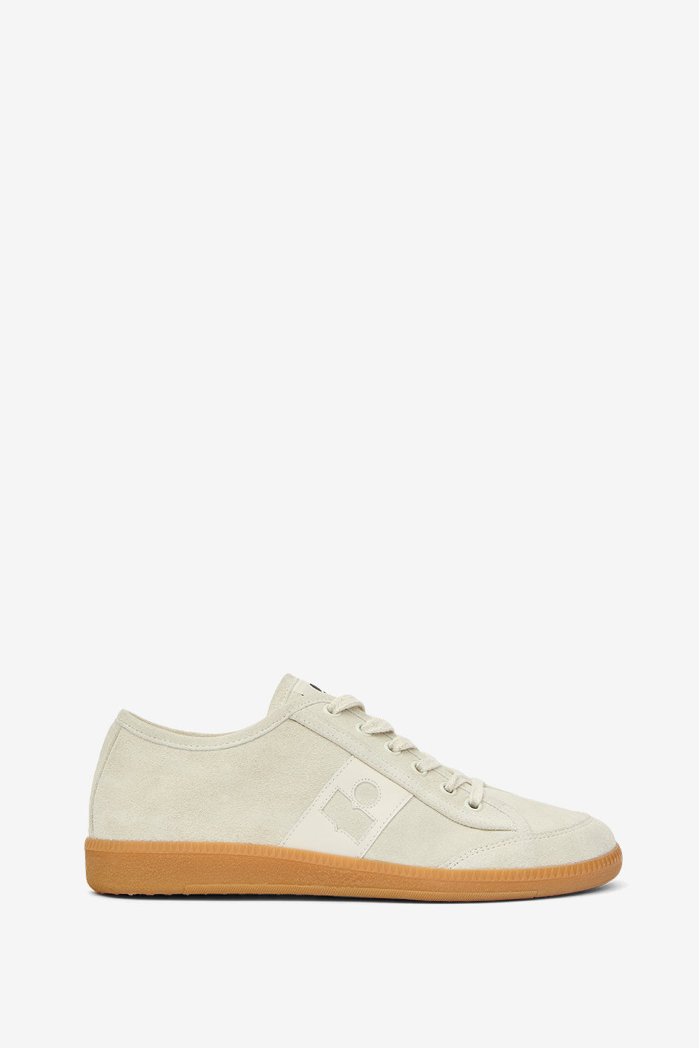 Klyce low-top suede leather sneakers - Chalk - Woman - 1