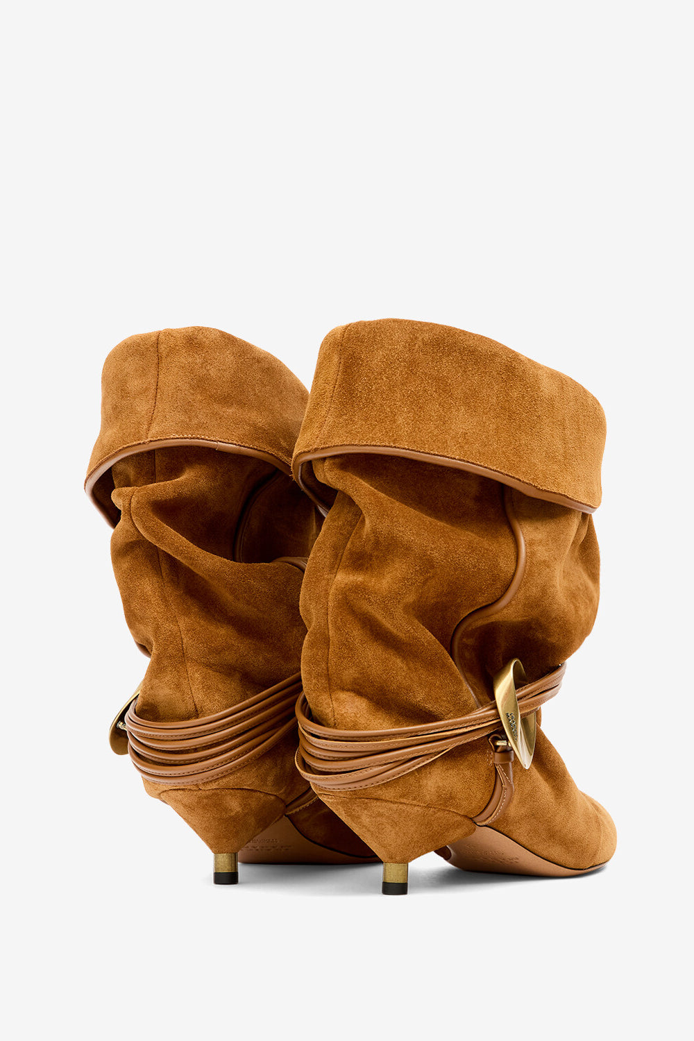 Edrika draped boots - Cognac - Woman - 2