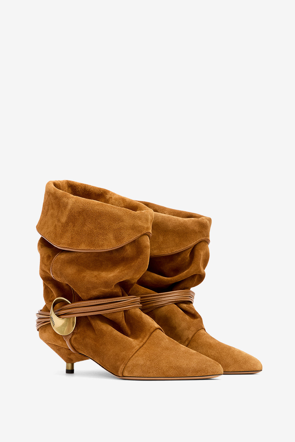 Edrika draped boots - Cognac - Woman - 3