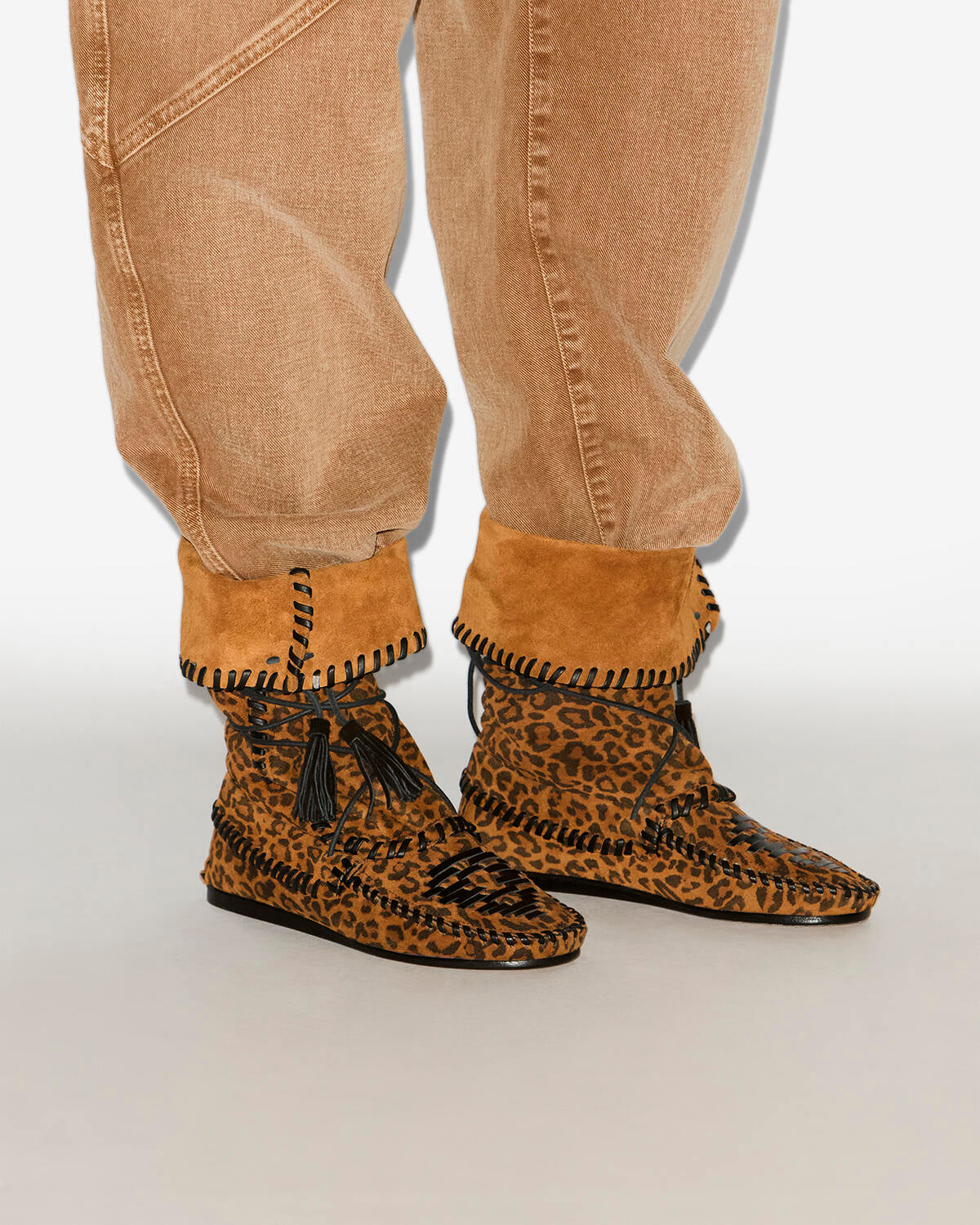 Winki 부츠 Woman Leopard 3
