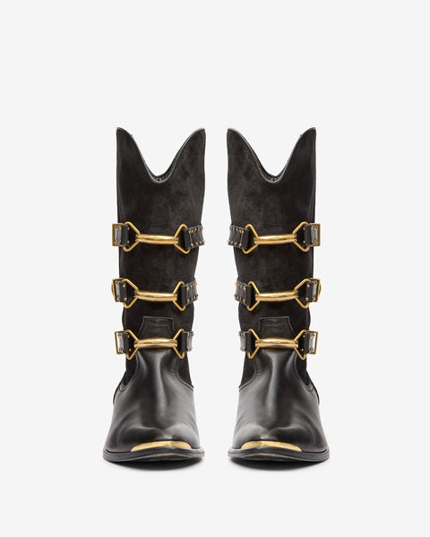 MEXIA BOOTS Woman black | ISABEL MARANT Official online store