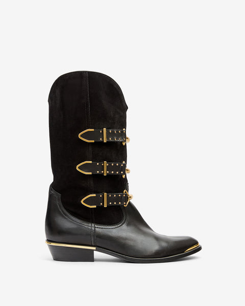 ISABEL MARANT ホヒ レスアッフ ウェッシ スニカ 【関税込】 25ABO0213FA-C3A07S-01BK-