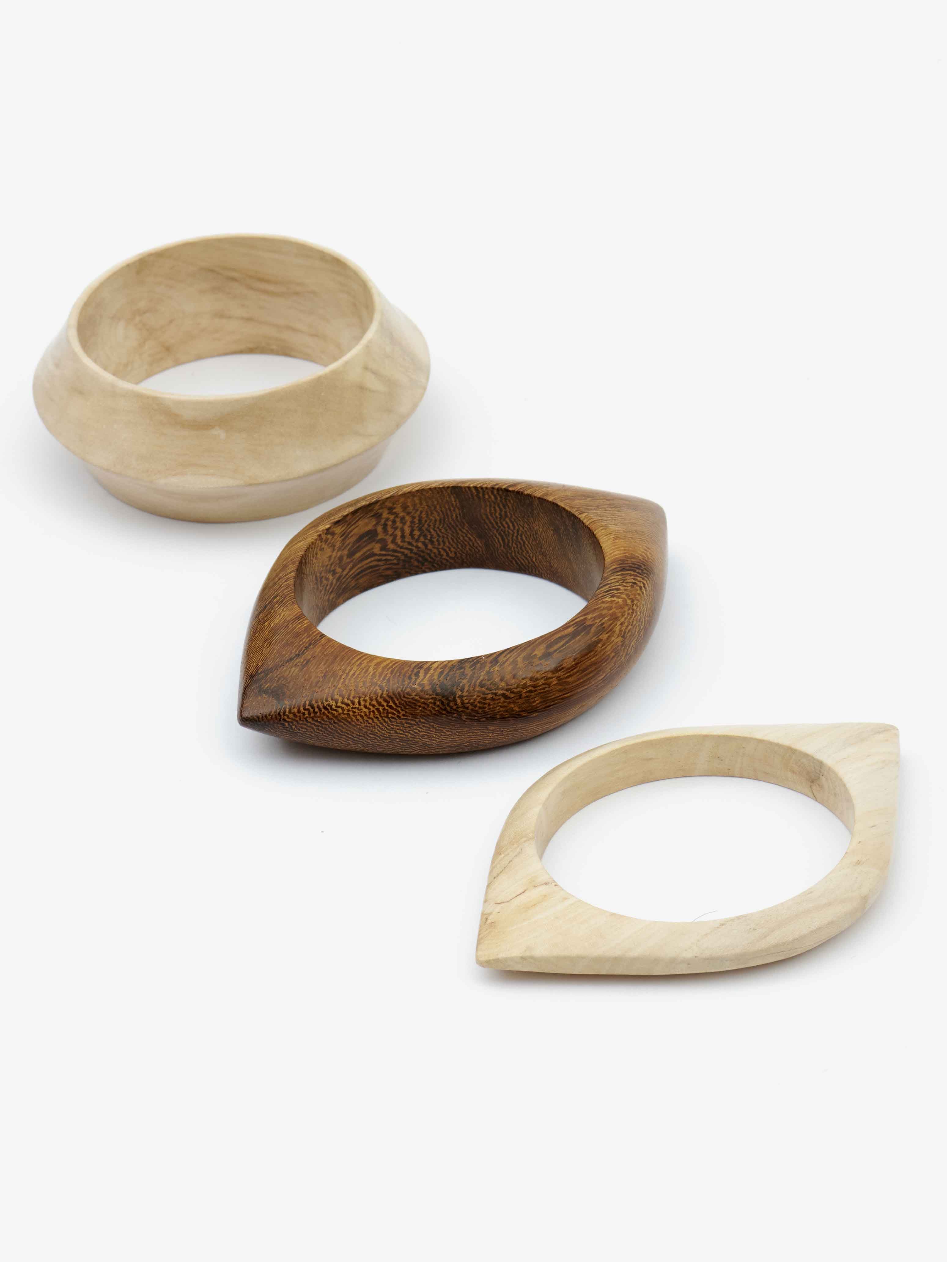 Wood eye 브레이슬릿 Woman Twill 1