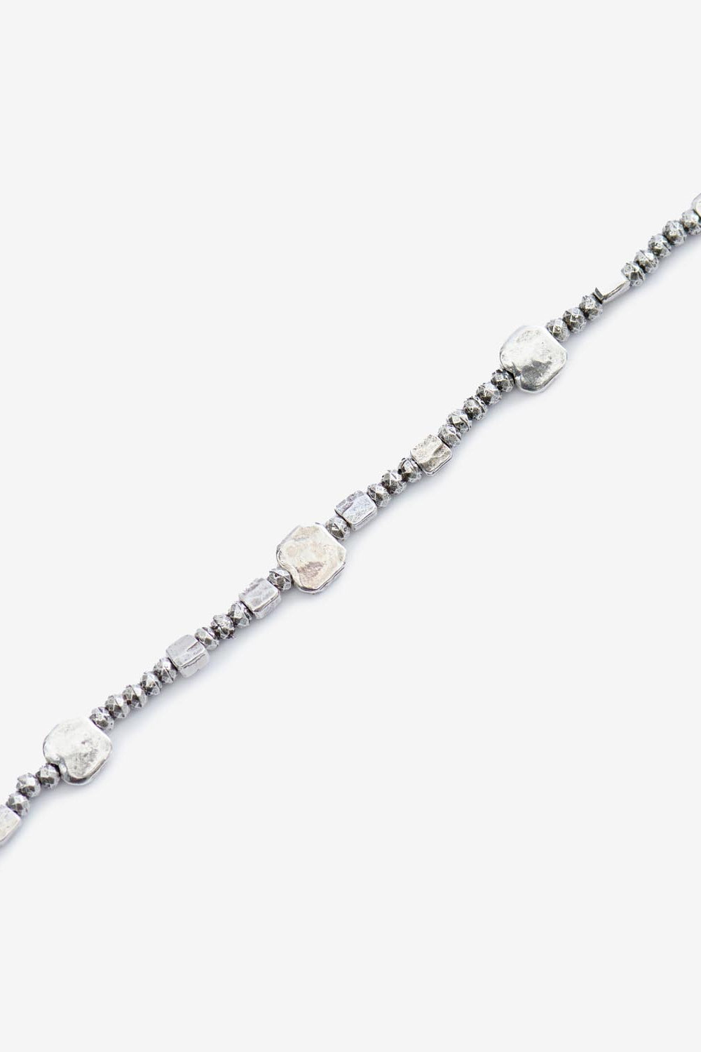 Gary beaded bracelet - Silver - Man - 3