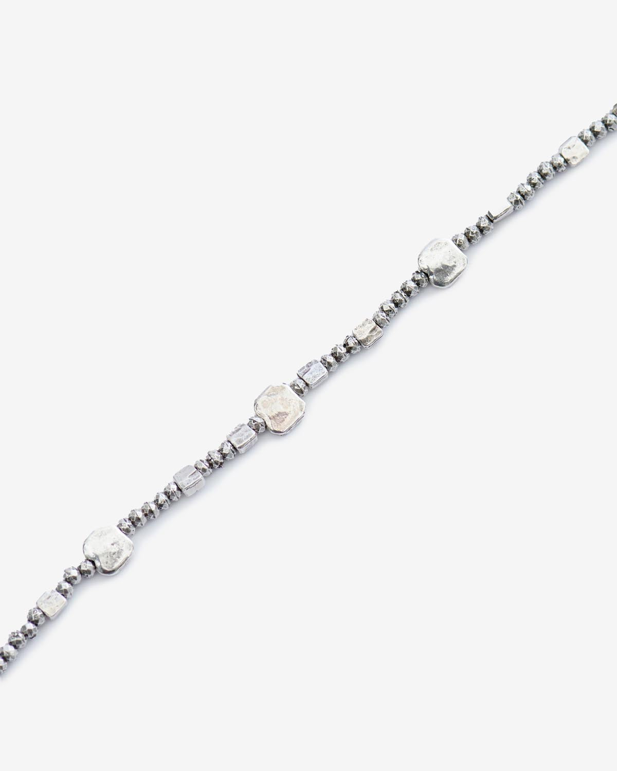 Gary beaded bracelet - Silver - Man - 3