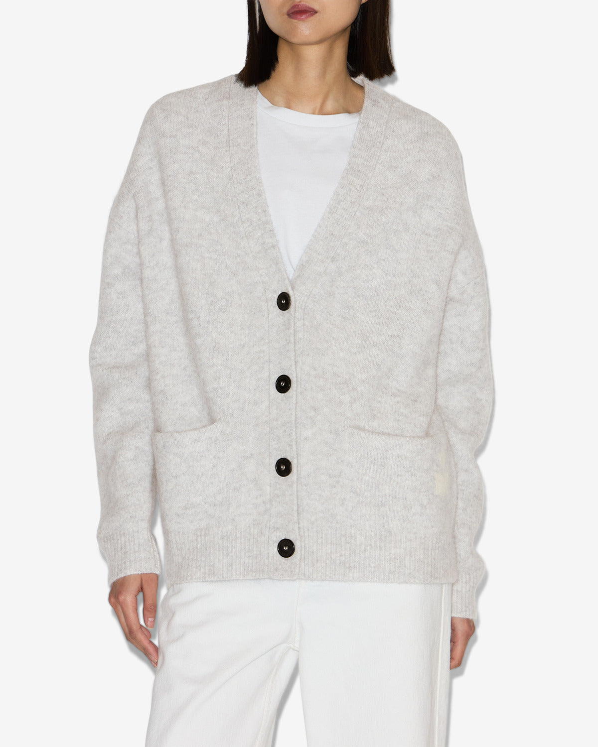 Cárdigan eborah Woman Light gray 1