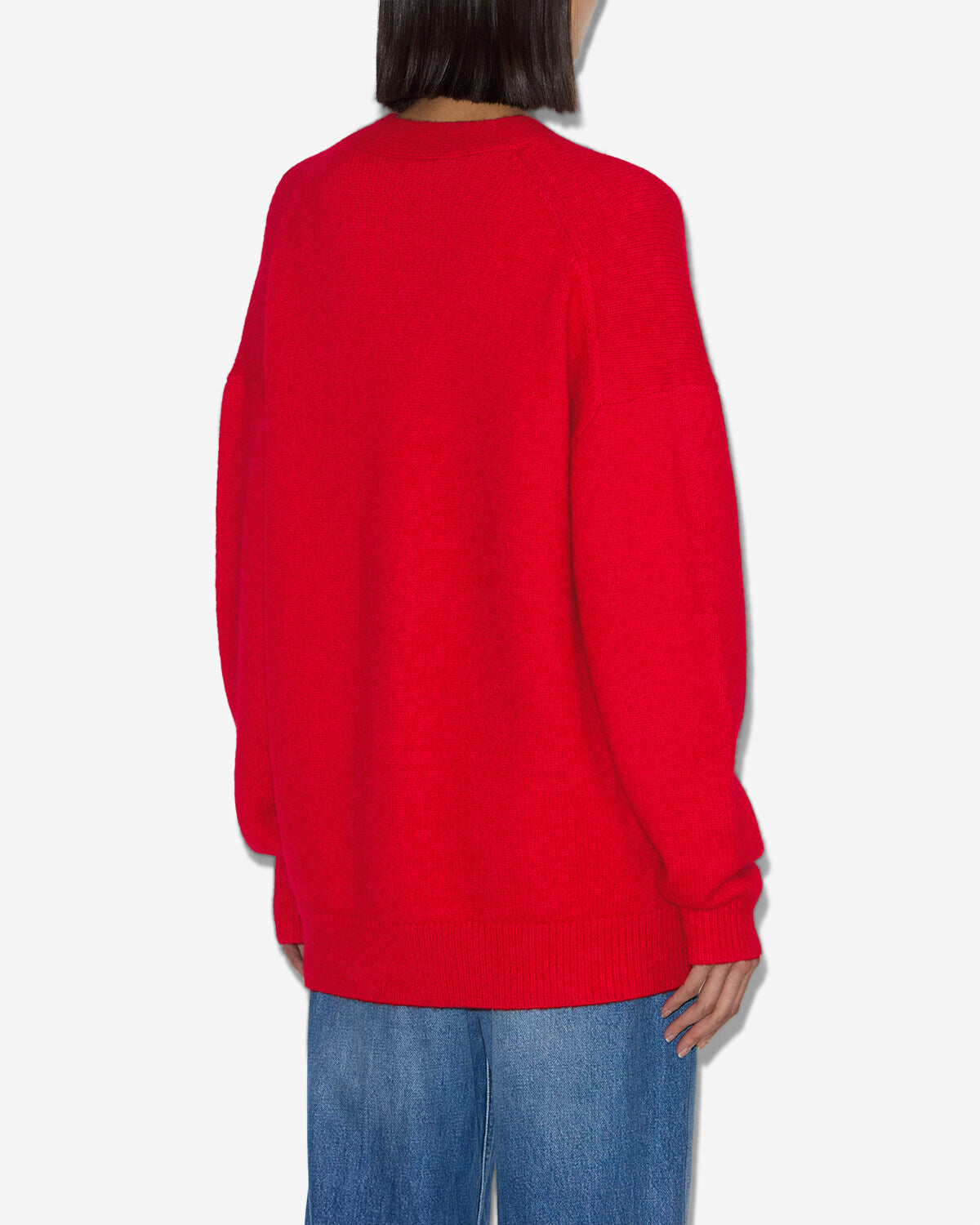 Eborah baby alpaca cardigan - Red - Woman - 3