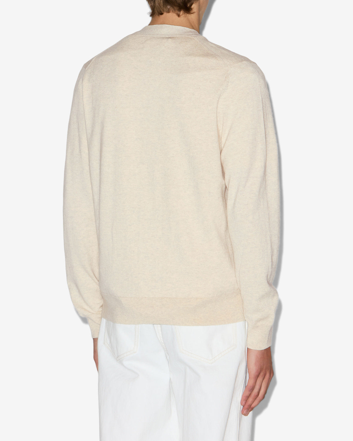 Cardigan melvin - Gris clair-rose - Man - 4