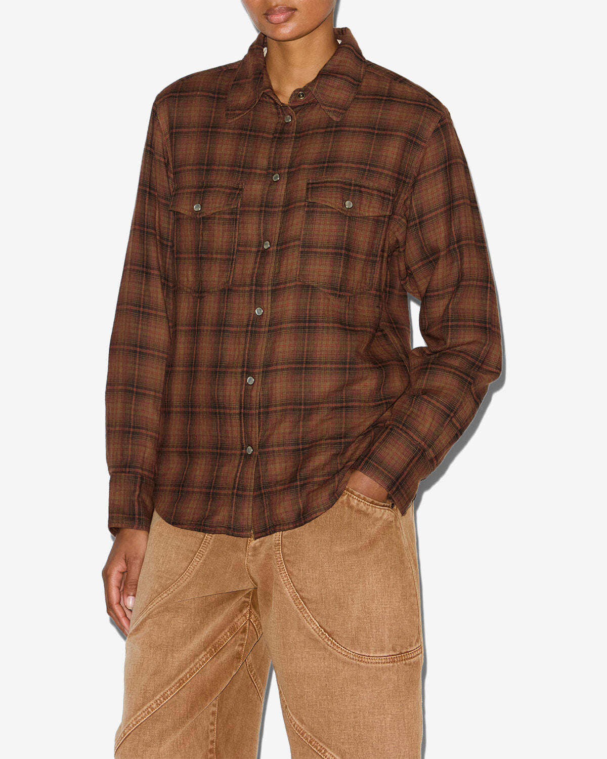 Yalisa shirt Woman Dark bronze 4
